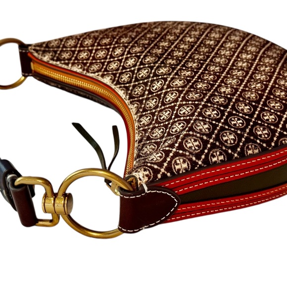 Tory Burch Mini Crescent Calf Hair - Picture 8 of 12